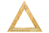 Basis Gebets-Dreieck Abadiania, Seitenlänge 44 cm